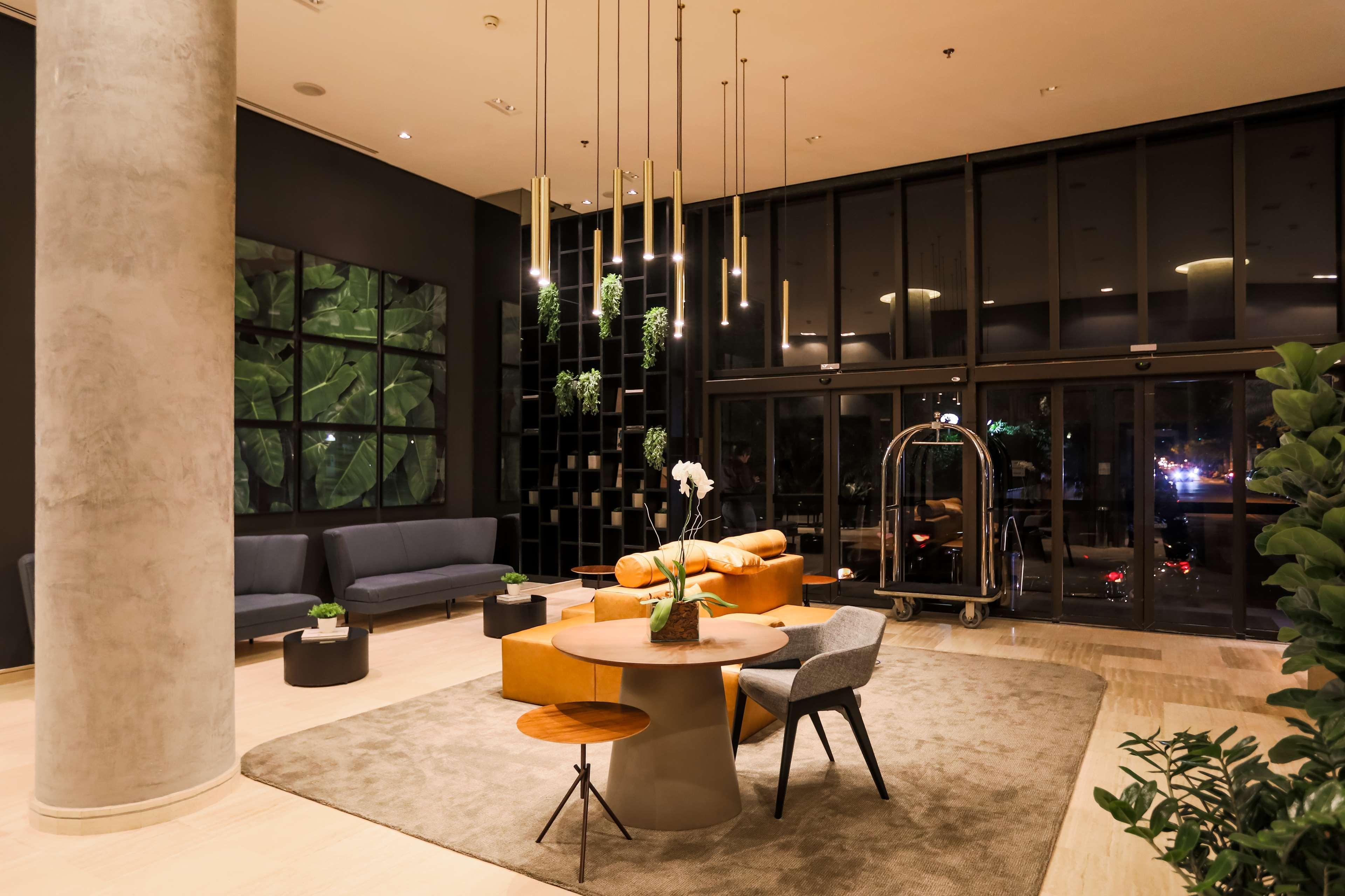 Hotel Double Tree By Hilton Sao Paulo Itaim Exterior foto Lobby