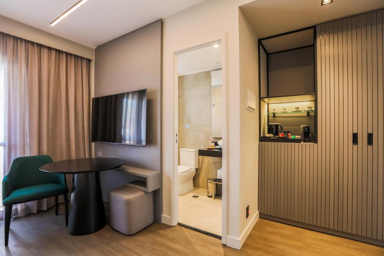 Hotel Double Tree By Hilton Sao Paulo Itaim Exterior foto A room at the hotel